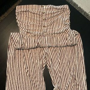 Strapless Long Pants Jumper